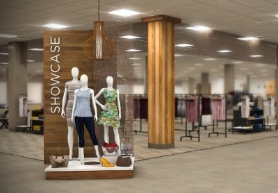 Showcase at Sears concept store at Woodbridge Center Mall, NJ