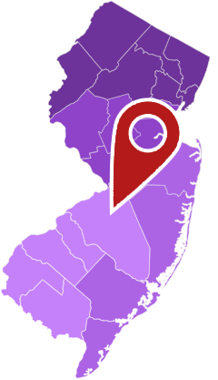 A Map of all the Outlets&Malls in New Jersey