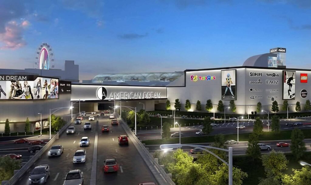 American Dream Mall opening in East Rutherford, New Jersey