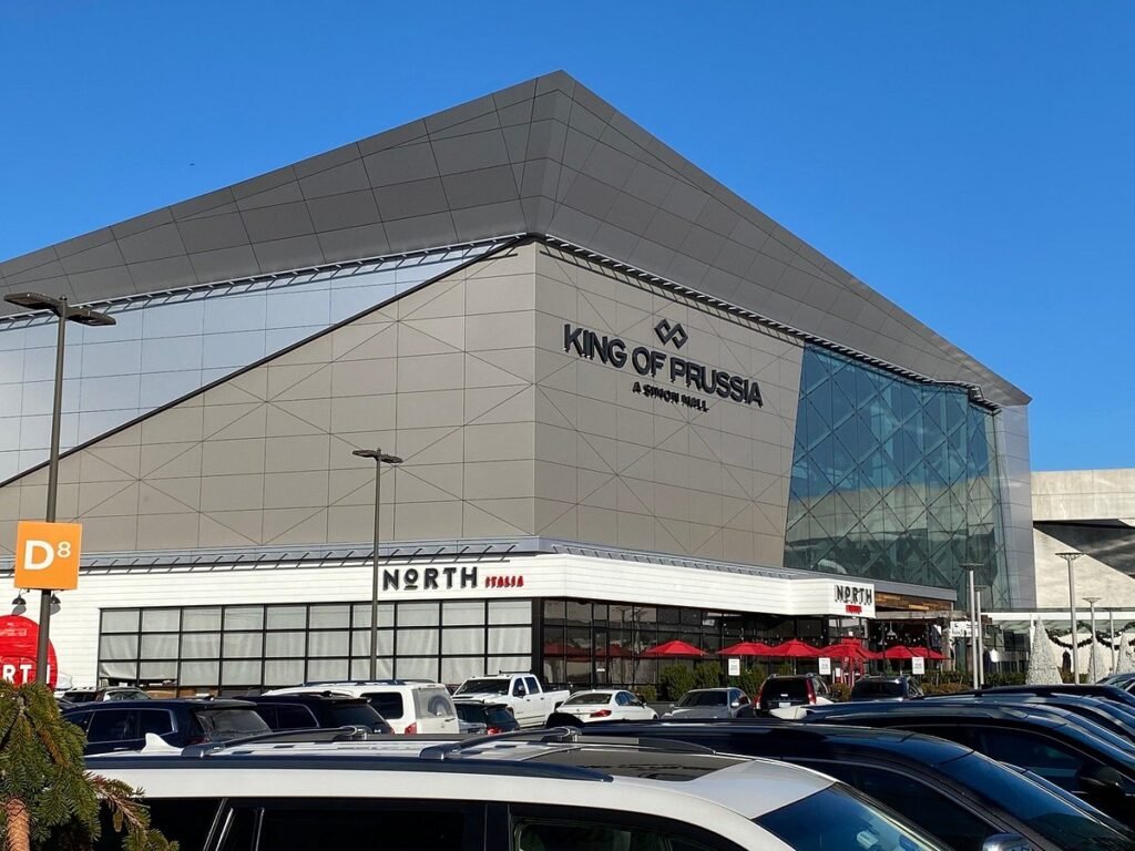 King of Prussia Mall in King of Prussia, PA — one of the largest malls in the US