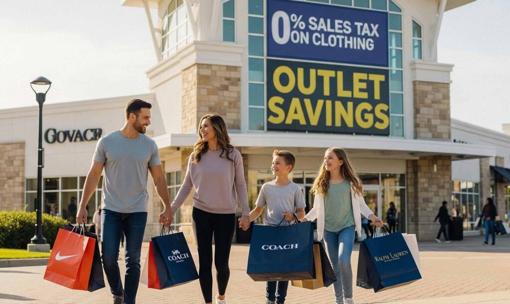 How much you can save outlet shopping in New Jersey