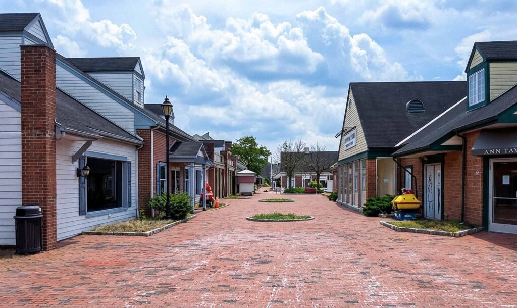 Former Liberty Village Premium Outlets site in Flemington, NJ
